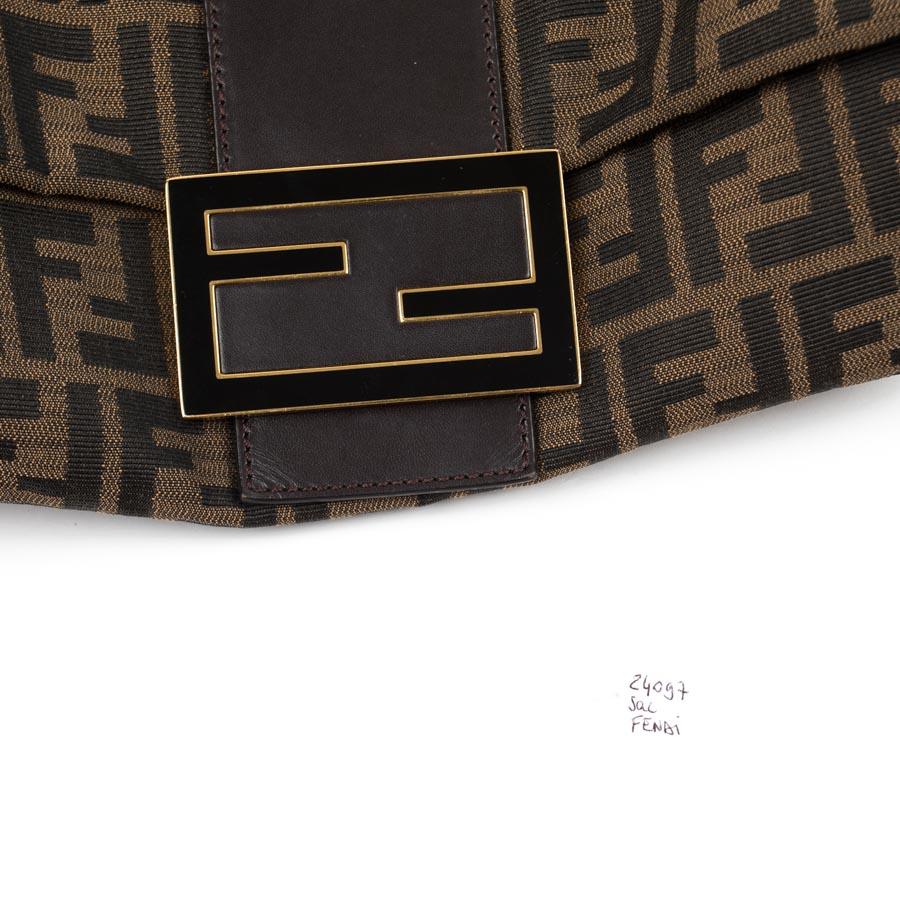 FENDI Bag in Brown Monogram Canvas 9