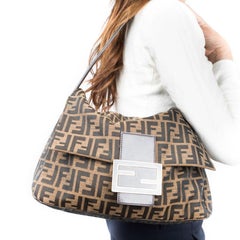 FENDI Bag in Brown Monogram Canvas