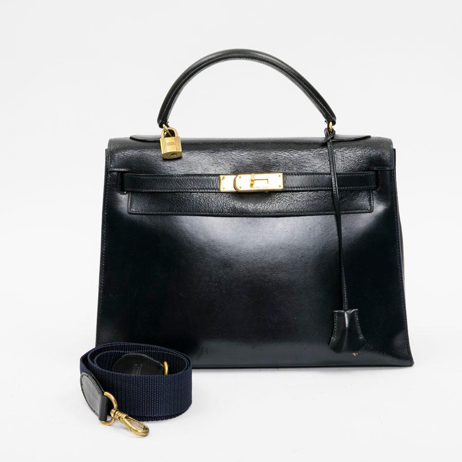 hermes kelly navy blue