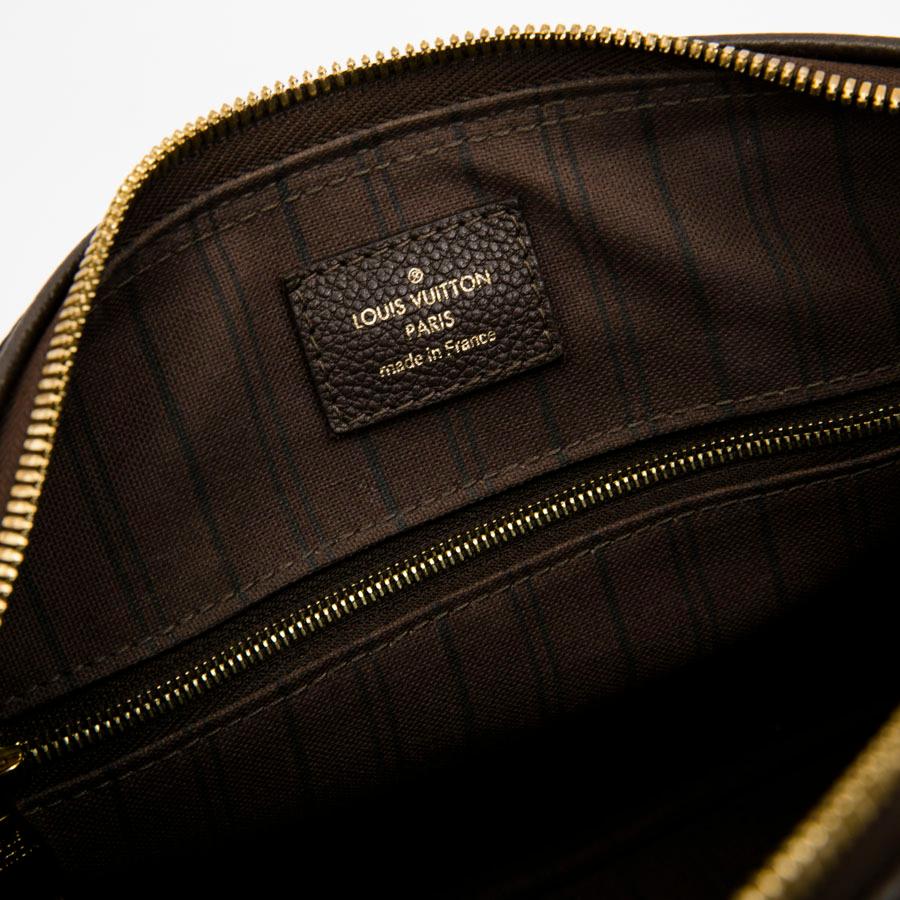 LOUIS VUITTON Speedy 25 Bag in Dark Brown Embossed Empreinte Leather 3