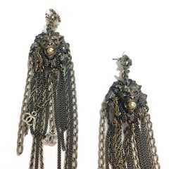 CHANEL Dangle Earrings 'Métiers d'Art Paris Venise' 2009