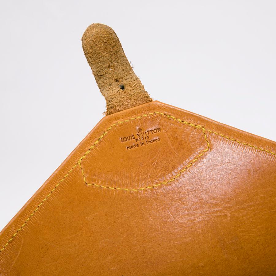 Louis Vuitton Vintage Brown Monogram Canvas and Natural Leather satchel bag   9