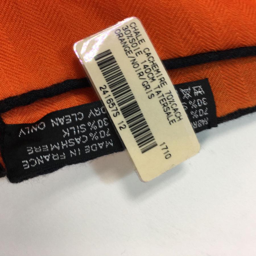 HERMES Shawl 'Tatersale' in Cashmere and Silk 5