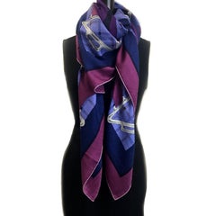 Hermes Tatersale Model Shawl in Cashmere and Silk