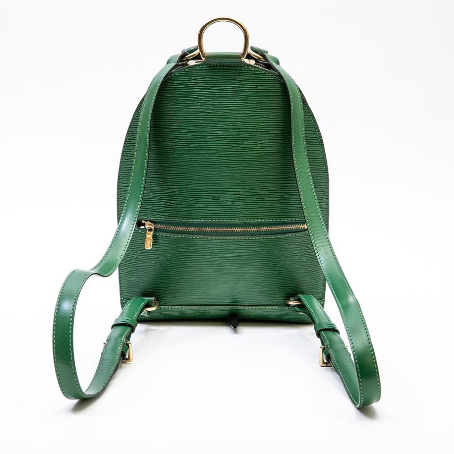 LOUIS VUITTON Backpack in Green Epi Leather at 1stDibs green lv