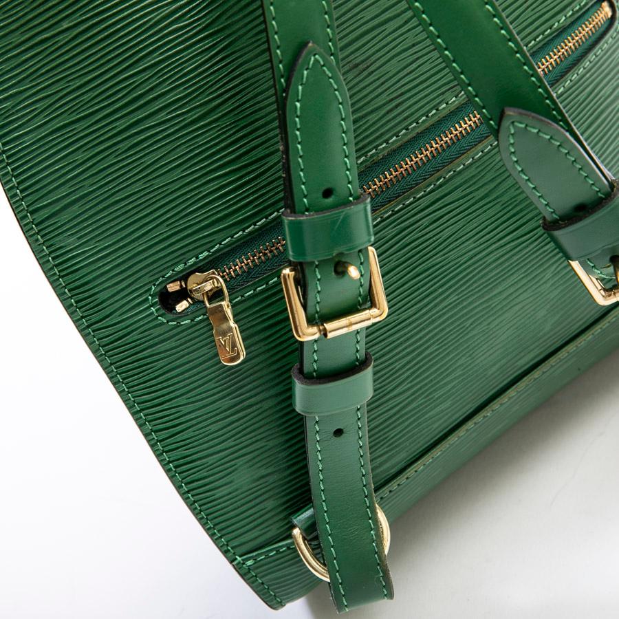 LOUIS VUITTON Backpack in Green Epi Leather 2