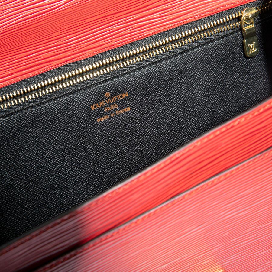 Louis Vuitton Monceau Red Epi Leather BB Bag  6