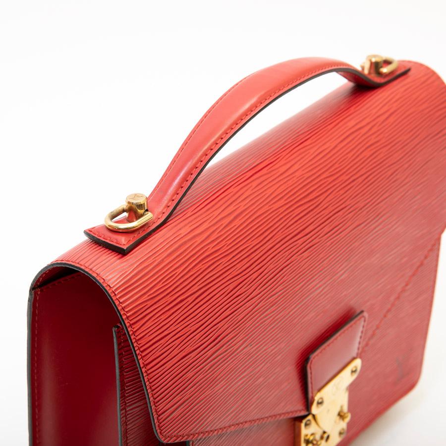 Louis Vuitton Monceau Red Epi Leather BB Bag  1