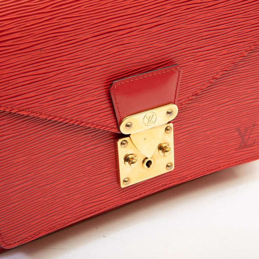 Louis Vuitton Monceau Red Epi Leather BB Bag  2