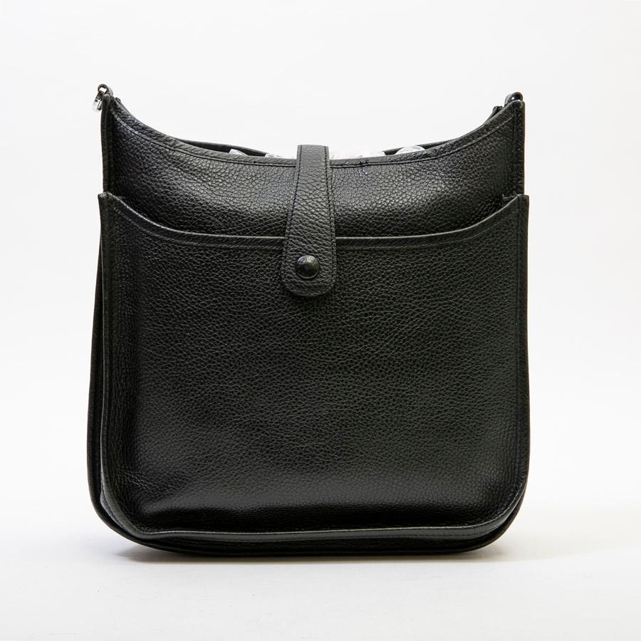 Hermès Evelyn II Black Taurillon Clémence Leather Bag  2