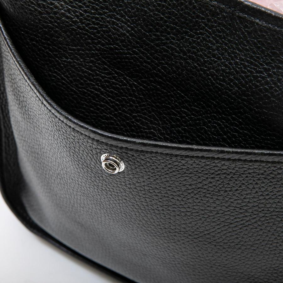 Hermès Evelyn II Black Taurillon Clémence Leather Bag  6