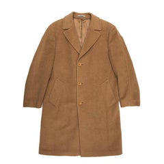 KENZO Coat in Camel Hair Size 50