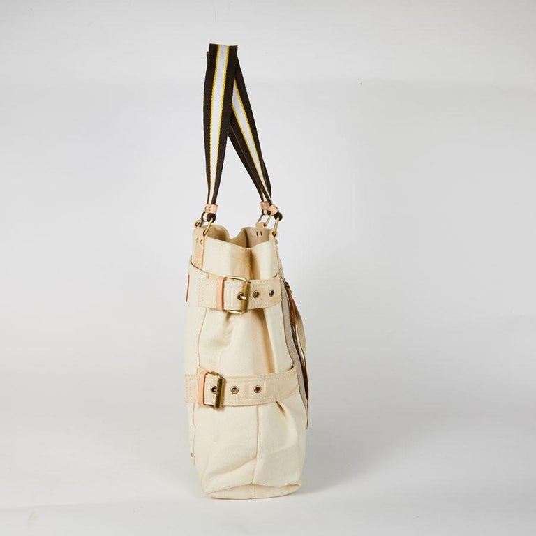 LOUIS VUITTON 'Trunks and Bags' Tote Bag in Tricolor Natural Cowhide and Leather For Sale at 1stdibs