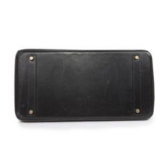 Hermès - Birkin 40 cm - Boîte en cuir noir