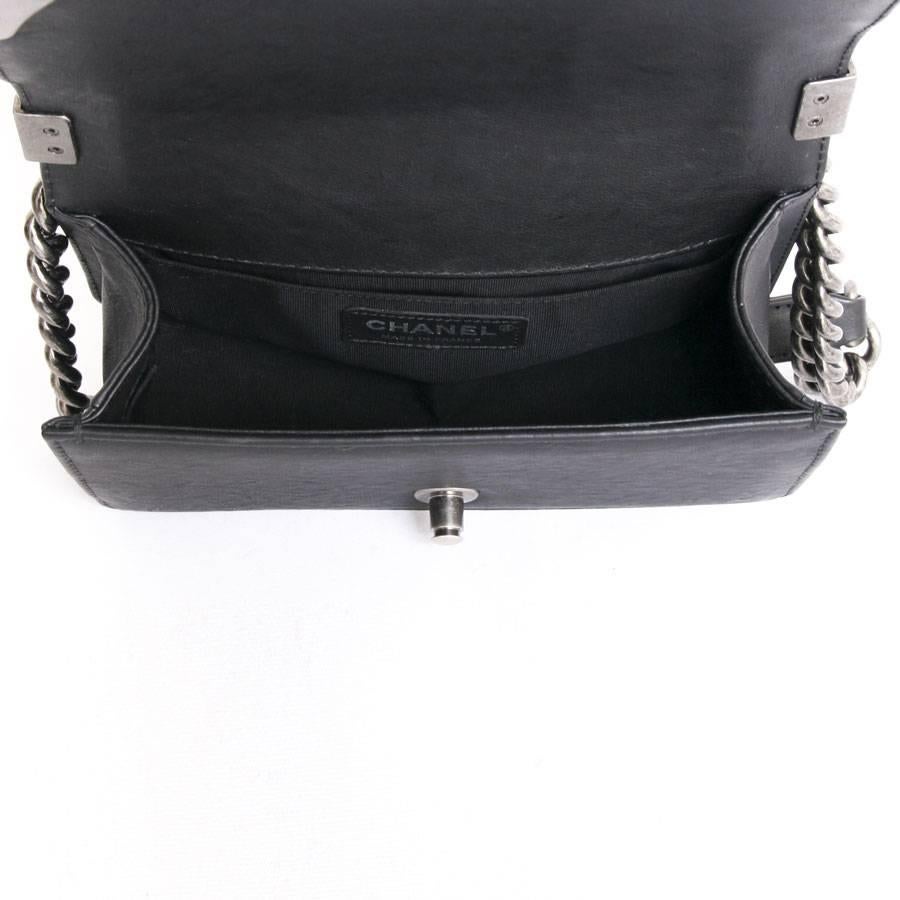 Chanel 'Paris Dallas' Boy Flap Bag in Black Quilted Leather 1