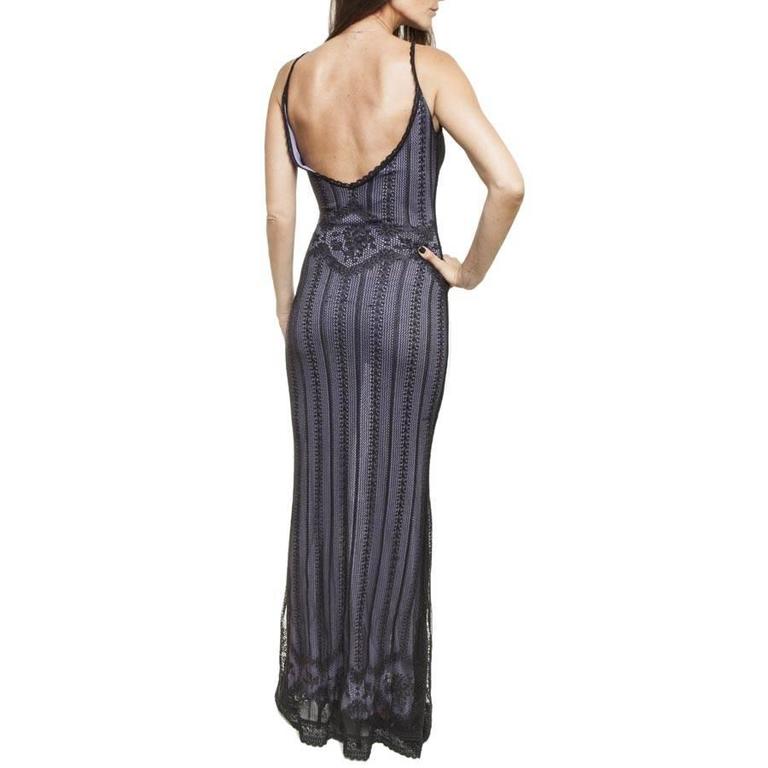 CHRISTIAN DIOR Dress in Black Lace and Purple Lining Size S at 1stDibs | black lace dress with beige lining, dior black lace dress, dior strap dress CHRISTIAN DIOR Dress in Black Lace and Purple Lining Size S at 1stDibs | black lace dress with beige lining, dior black lace dress, dior strap dress
