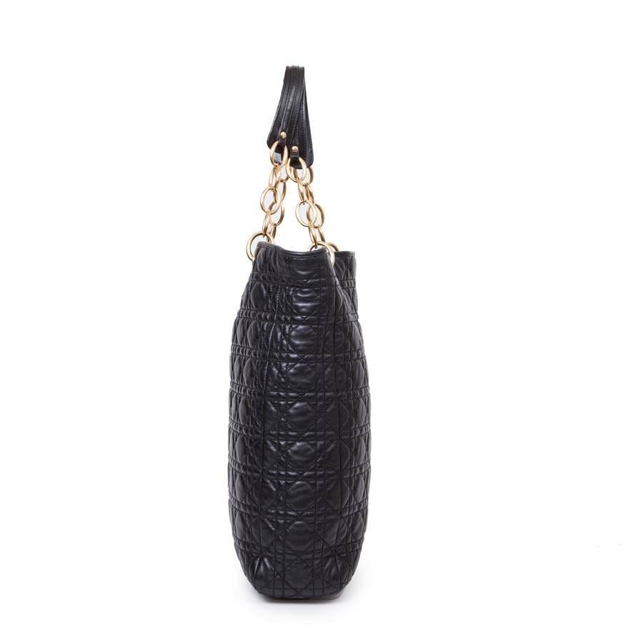 Women's DIOR 'Miss DIOR' Black Quilted Leather Bag