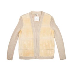RARE HERMES Waistcoat In Lambskin and Galuchat Size 36 FR