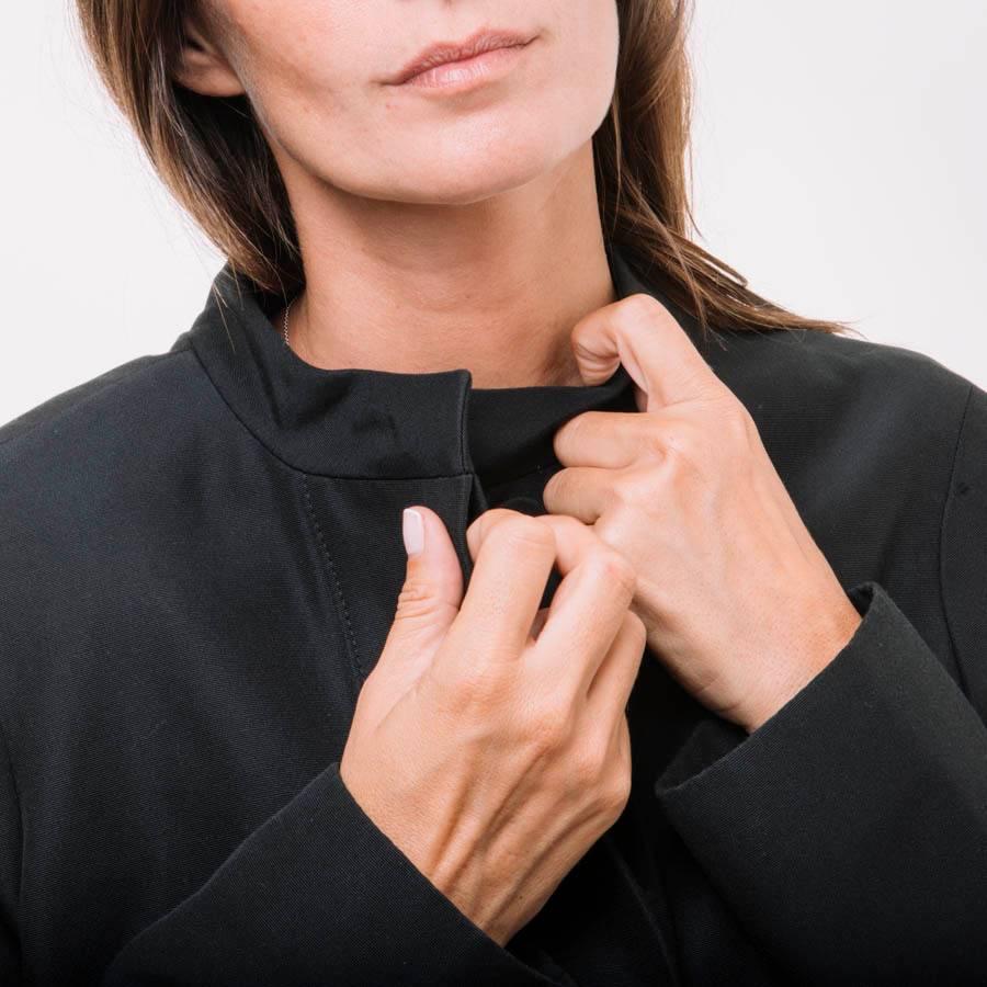 Women's BALENCIAGA Jacket in Black Gros Grain Size 38FR