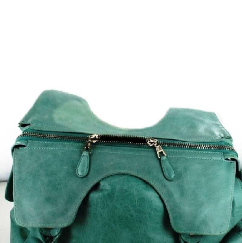 balenciaga turquoise bag