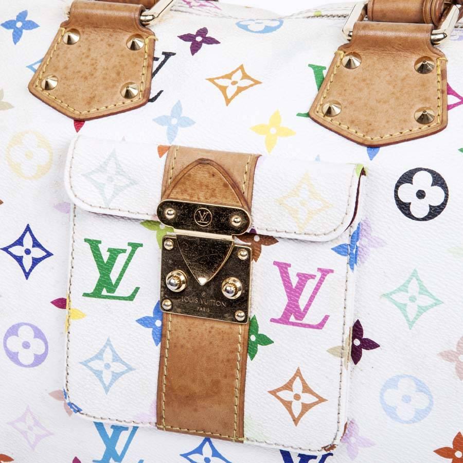 Women's Louis Vuitton Murakami Multicolored Monogram Canvas and Leather Speedy bag