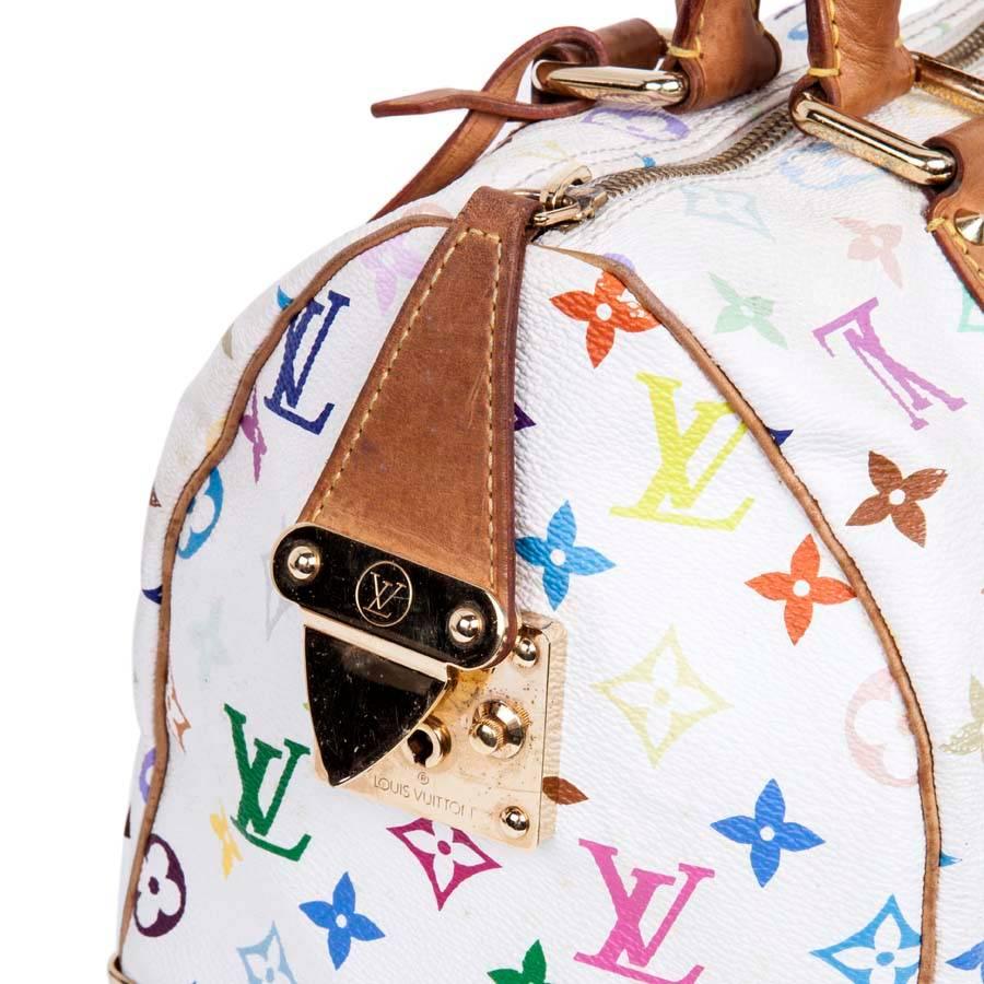 Louis Vuitton Murakami Multicolored Monogram Canvas and Leather Speedy bag 1