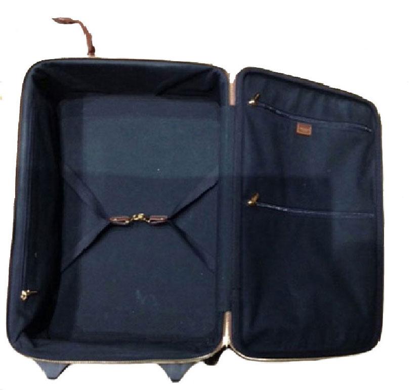 Women's or Men's BURBERRY Small Suitcase in original Haymarket Check Canvas