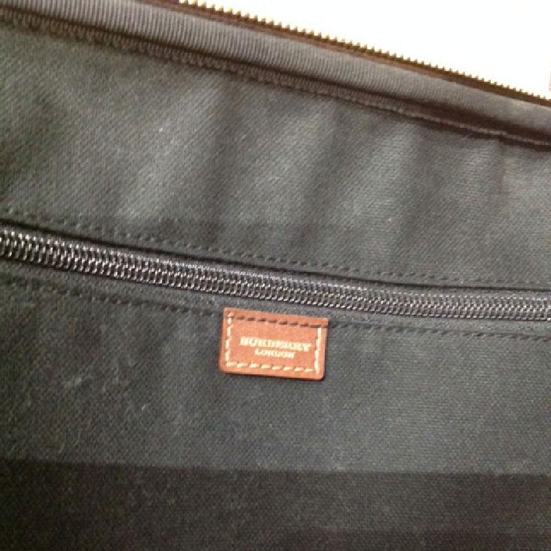 BURBERRY Small Suitcase in original Haymarket Check Canvas In Good Condition In Paris, FR