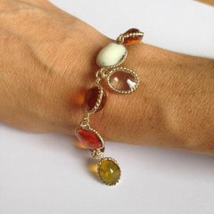 Bracciale De Couture Cascate di Marguerite de Valois in vetro di Molton