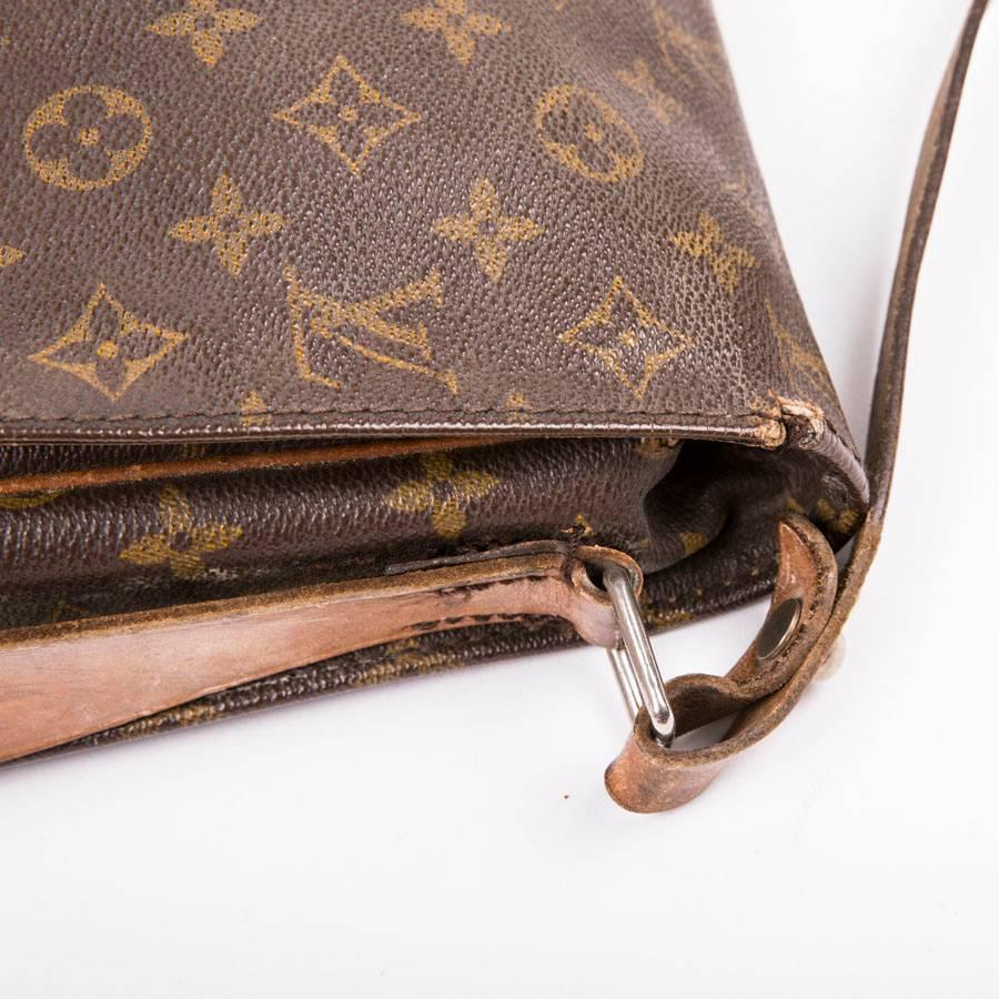 LOUIS VUITTON Cartouchière Bag in Brown Monogram Canvas and Natural Leather 2