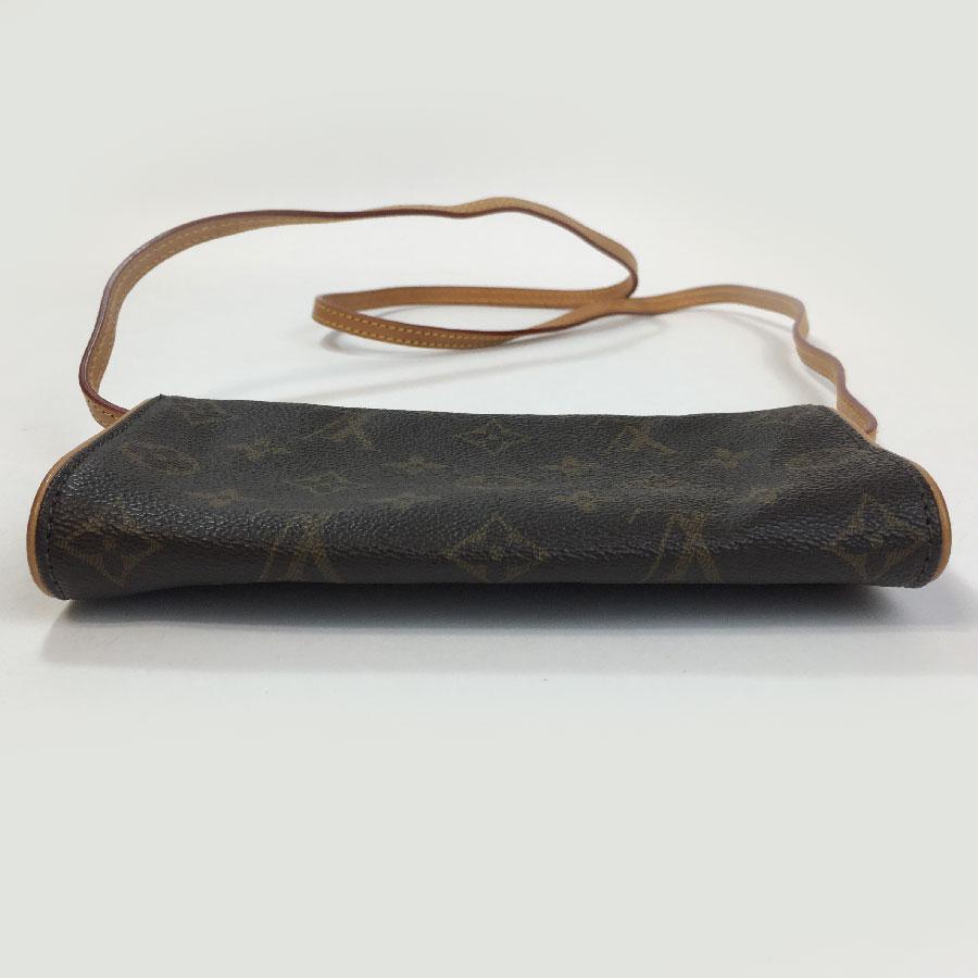 Black Louis Vuitton Bag in Brown Monogram Coated Canvas and Leather