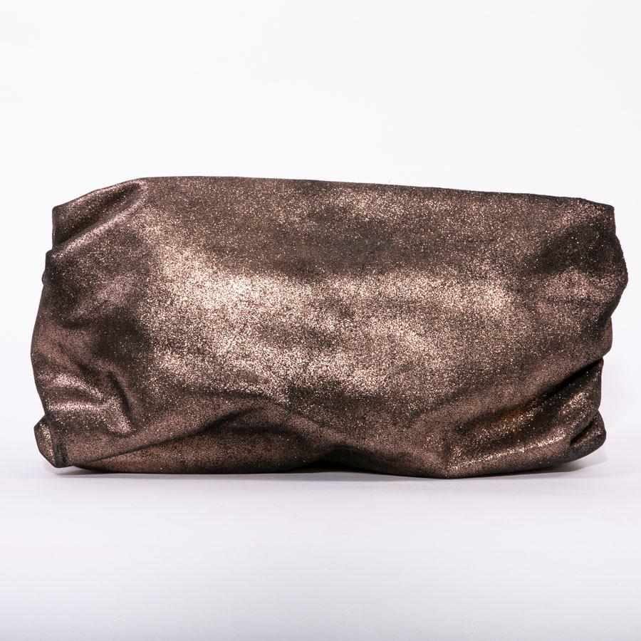 Women's MARTIN MARGIELA Pouch in Brown Mordoré Leather For Sale