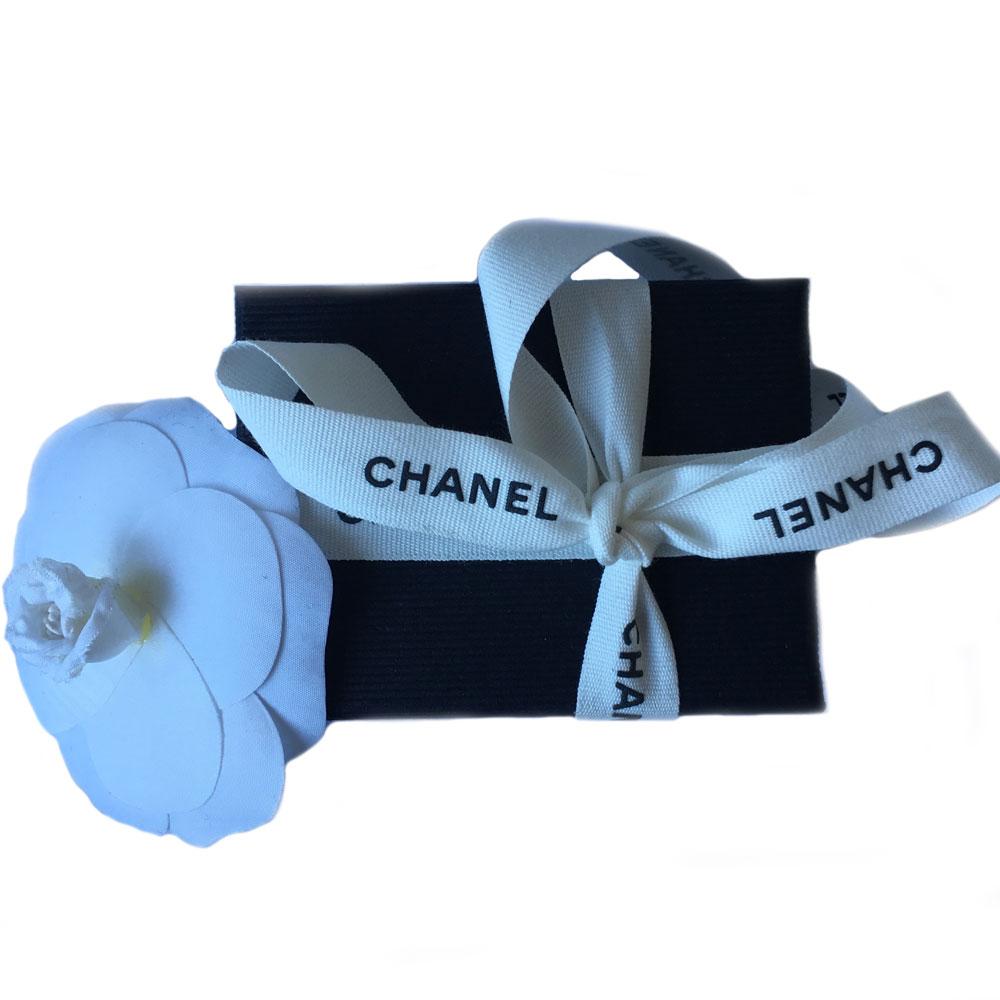 Women's Chanel CC Brooch in Tricolor Metal Diamond Tips
