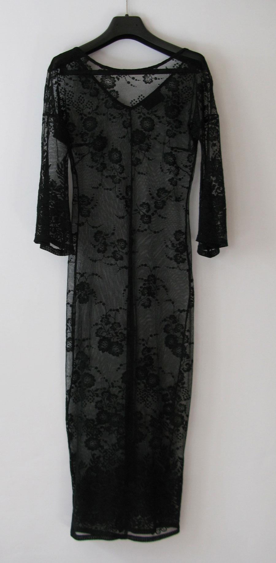 Women's DOLCE & GABBANA Under Dress in Transparent Black Lace effect Size 38