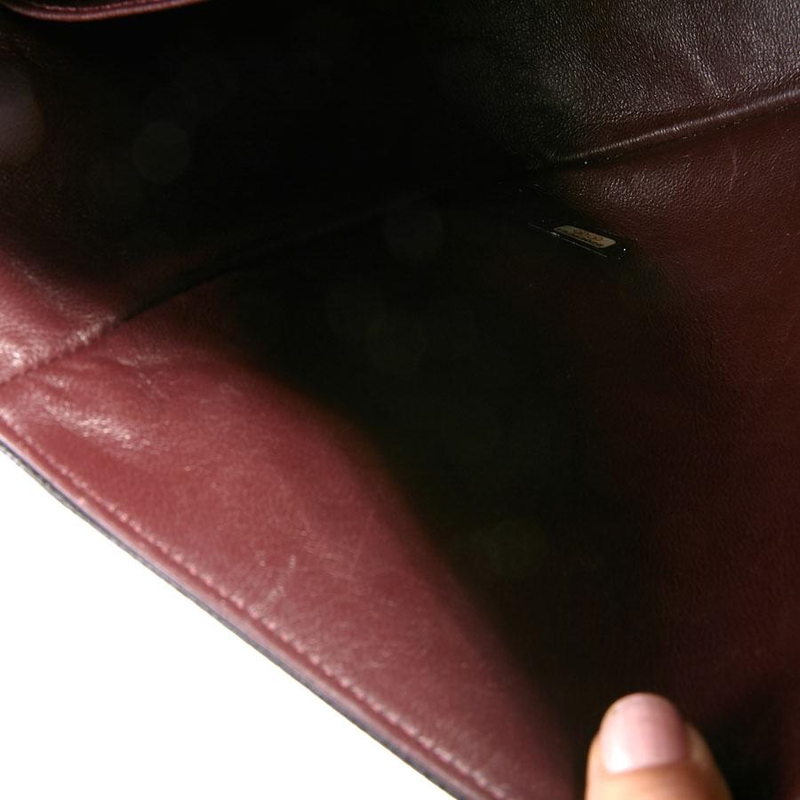 CHANEL Maxi Jumbo Double Flap Bag in Black Caviar Leather 6