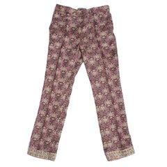 ROCHAS Ensemble Pants and Jacket in Pink Silk Size 44IT