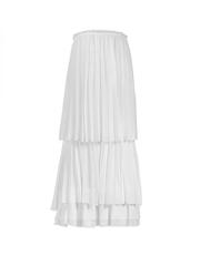 Comme des Garçons Pleated Silk Skirt