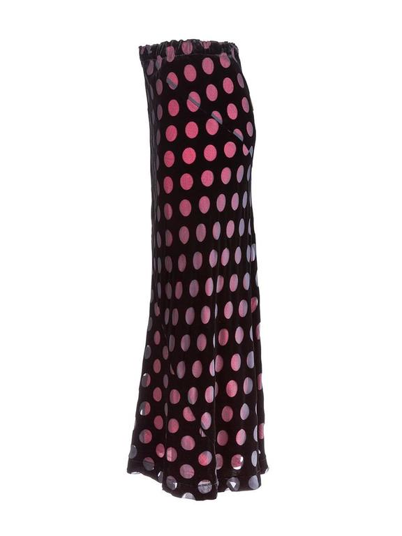 Vintage 2005 Comme Des Garçons Tricot Polka Dot Trousers Womens Size L main image 0