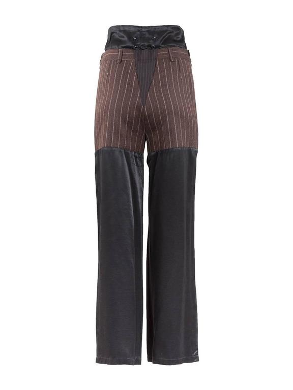 Maison Martin Margiela 10 slacks　変形　本人期 2004 ss Martin Margiela 10 vintage archive over-dye trench