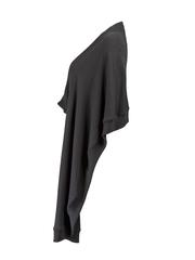 Maison Martin Margiela Black Knit Draped Poncho