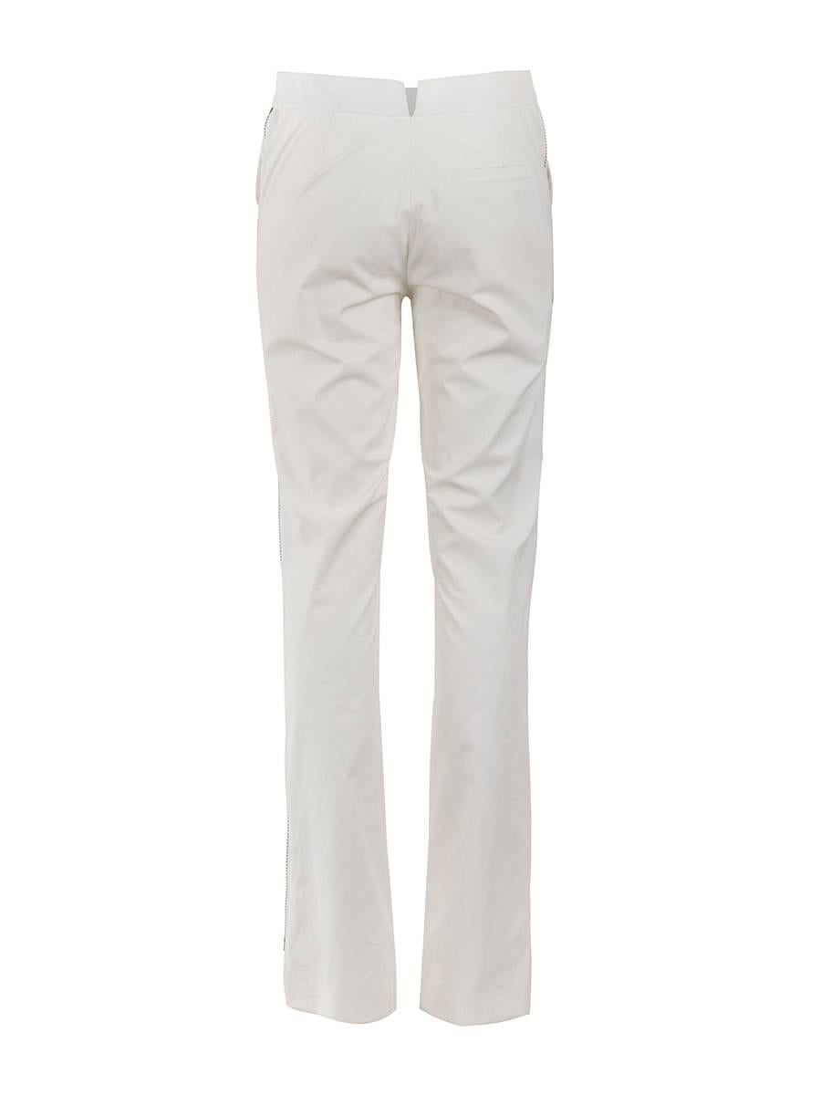 Gray 2010 Thimister Couture Collection Side Zip Pants For Sale