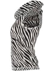 Junya Watanabe Comme des Garçons Asymmetric Zebra Print Knit Top