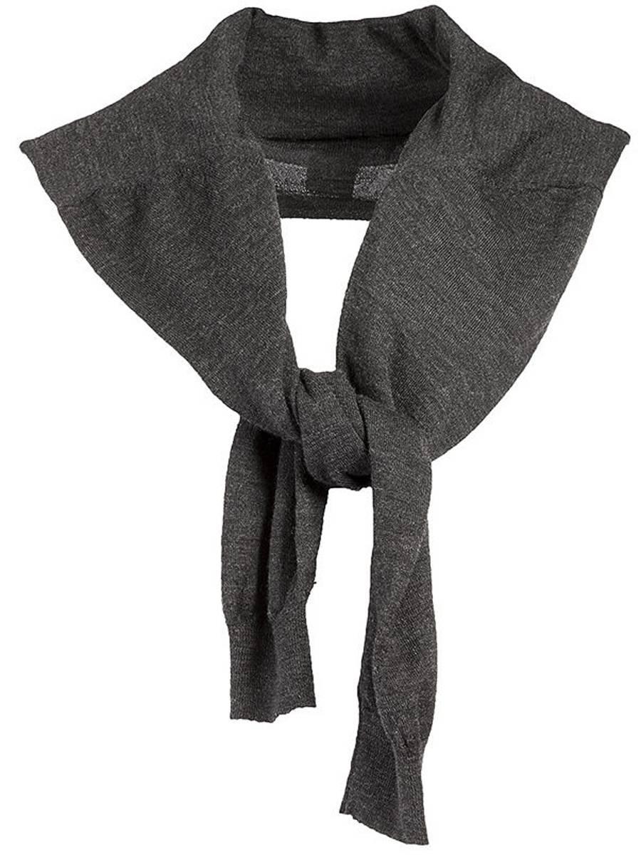 Black Maison Martin Margiela Artisanal Collection Sweater Scarf