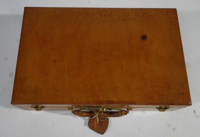 Louis  Vuitton Men's Toiletry Suitcase  with Key  1930's/ Valise