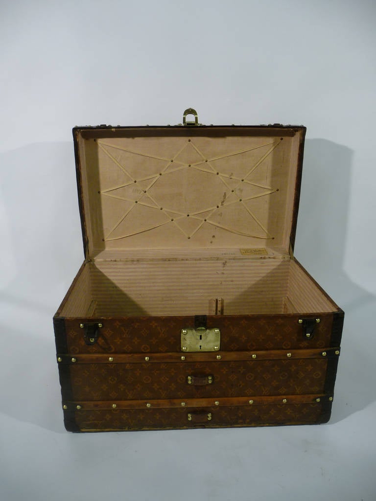 Louis Vuitton Steamer Trunk  / Malle   1901-1914