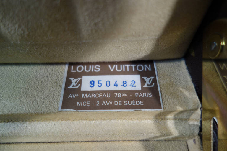 Louis Vuitton Picnic Trunk Monogram / Malle Pique-Nique Monogramme 1970s-1980s For Sale 4