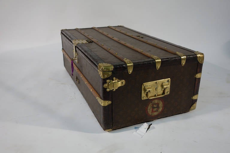 Louis Vuitton Monogram Commode Trunk, Malle Commode For Sale 1