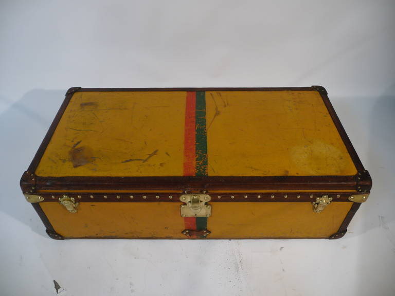 French Louis Vuitton Cabin Trunk, Malle Cabine For Sale