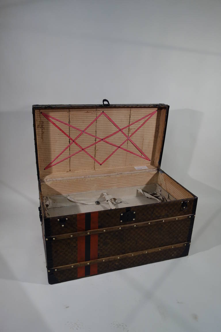 Louis Vuitton Damier Canvas Steamer Trunk, Circa 1900's

Damier 