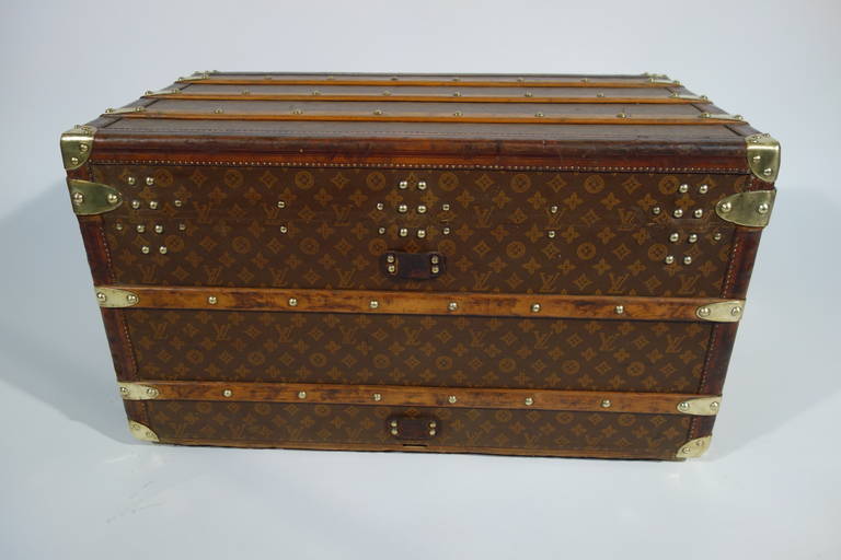 Louis Vuitton Monogram Trunk 1900-1909 For Sale at 1stDibs
